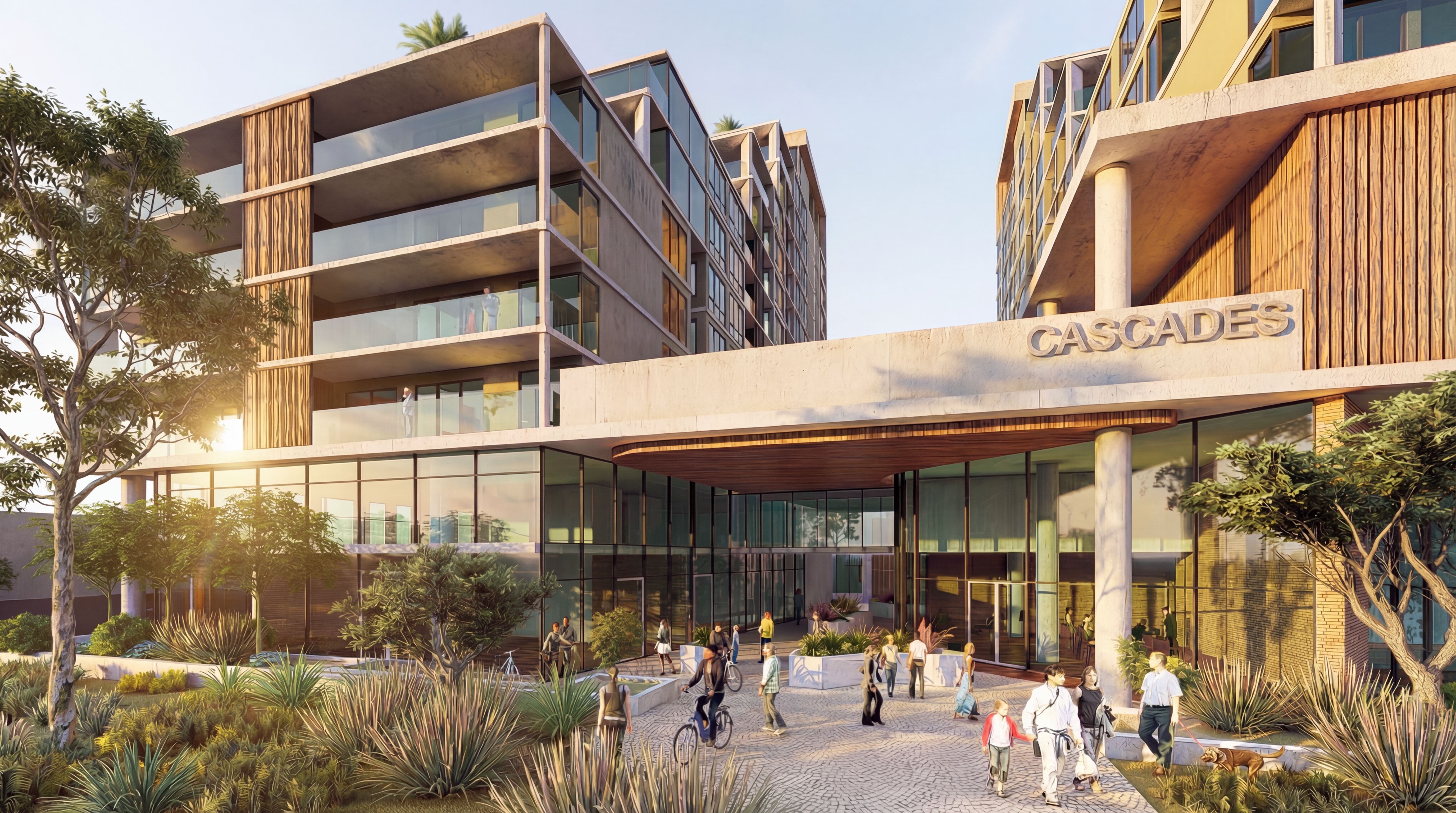 Cascades Hotel & Residences, Gungahlin, ACT, by Hyperspace Architecture
