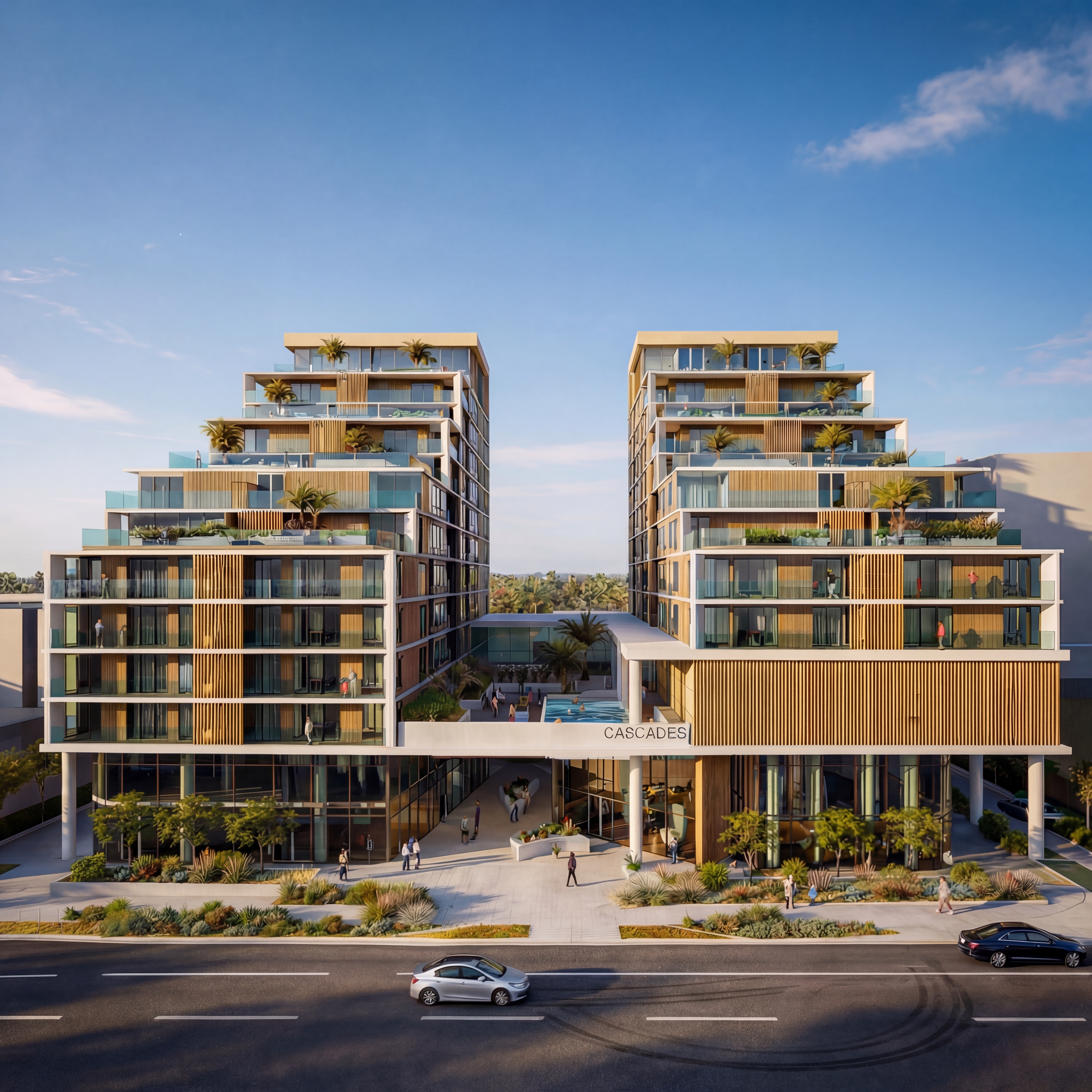 Cascades Plaza, Gungahlin, ACT, by Hyperspace Architecture