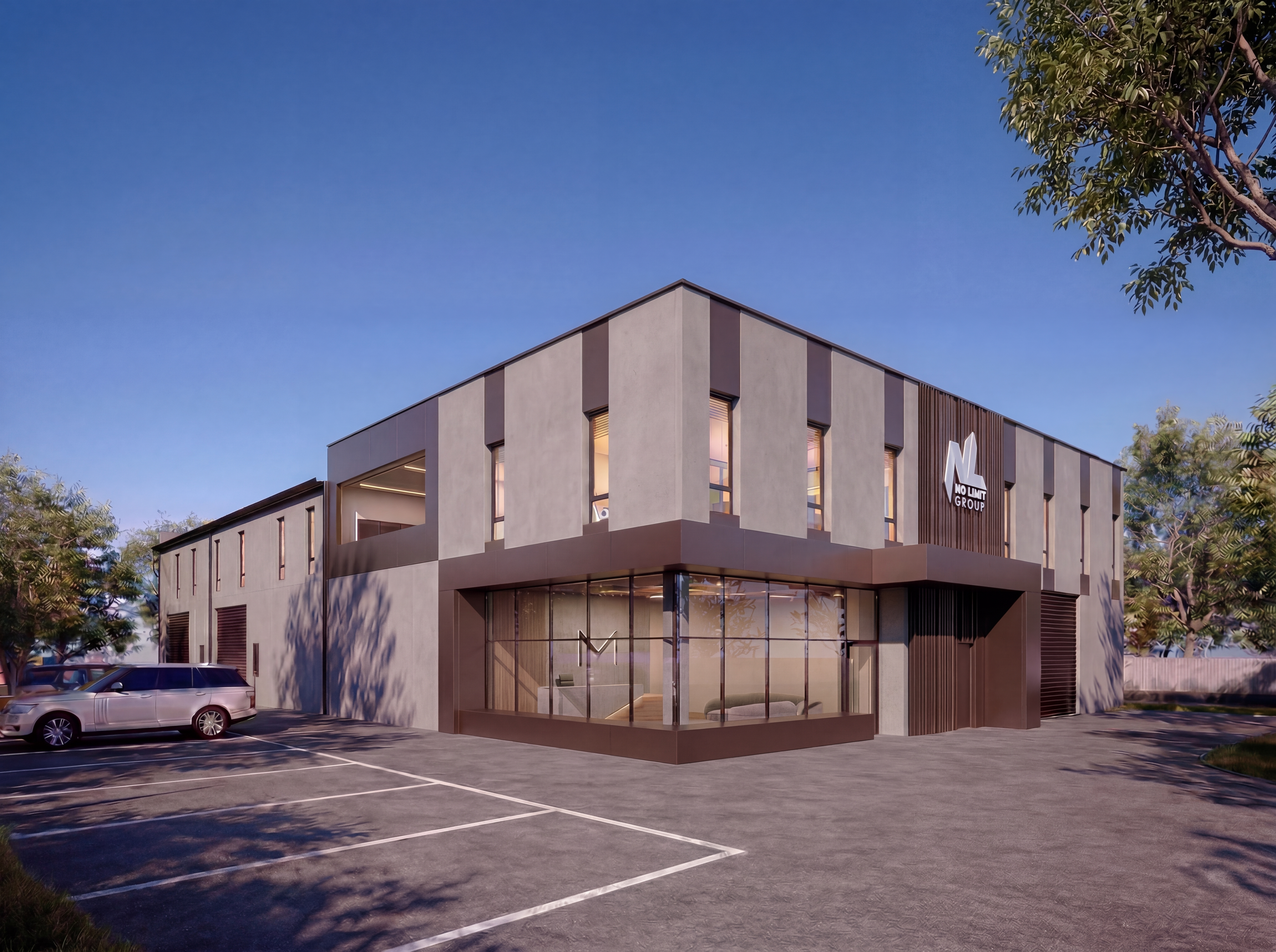Tralee Warehouse & Offices, Tralee, NSW, by Hyperspace Architecture