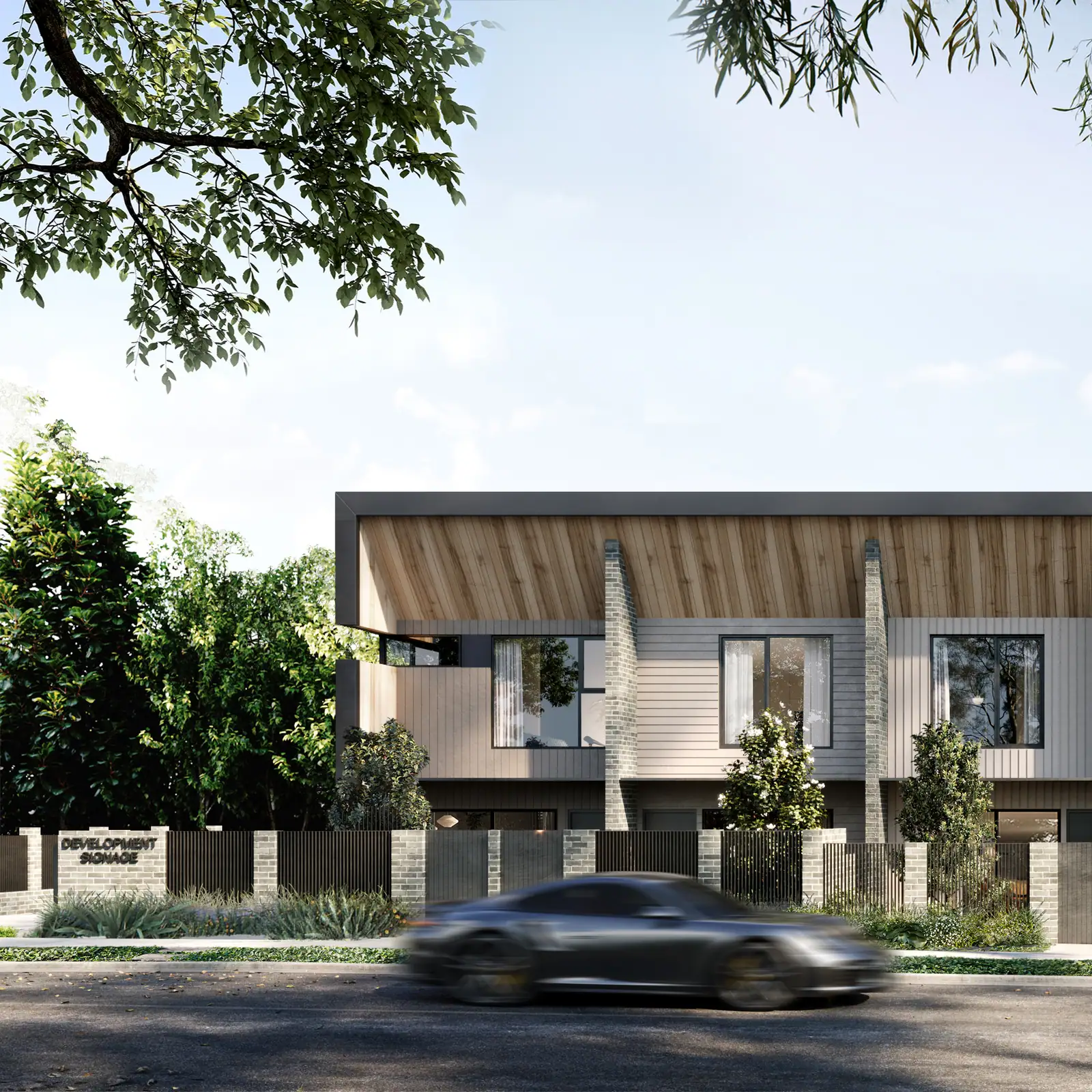 Googong Townhouses II by Hyperspace Architecture