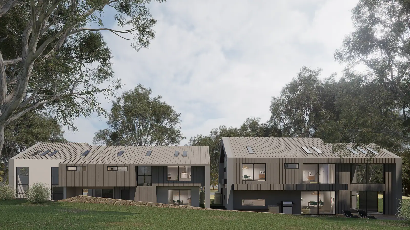 Scandinavian Dual Occupancy II by Hyperspace Architecture