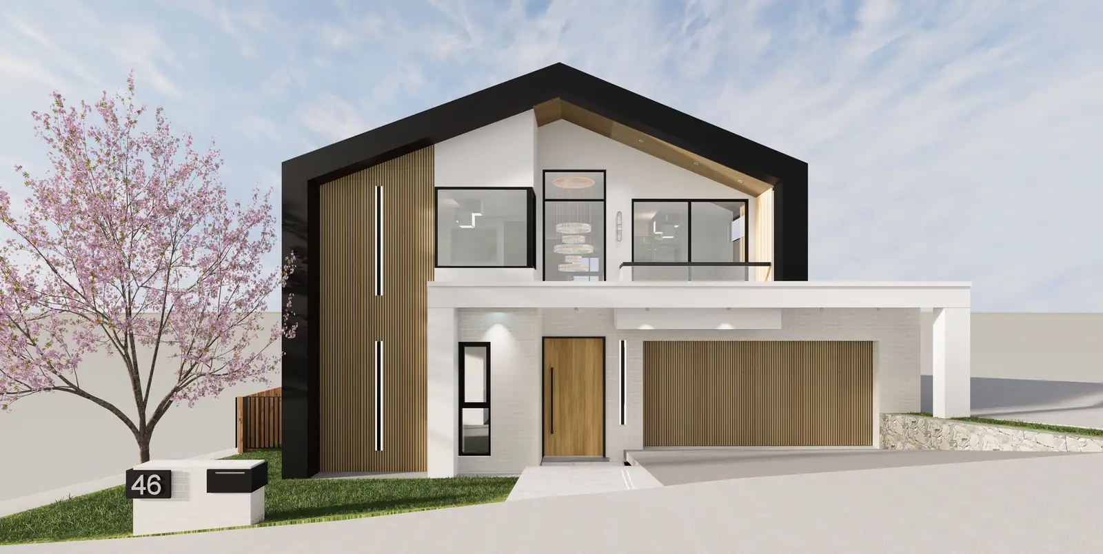 Gabled House Study by Hyperspace Architecture